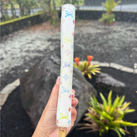 Louis Vuitton Murakami Multicolor Zippy Wallet White LV Long Wallet - Picture 5 of 11